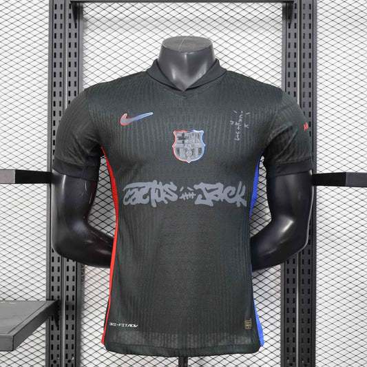 Camisola FC Barcelona 2025-26 Edição Travis Scott Versão Jogador