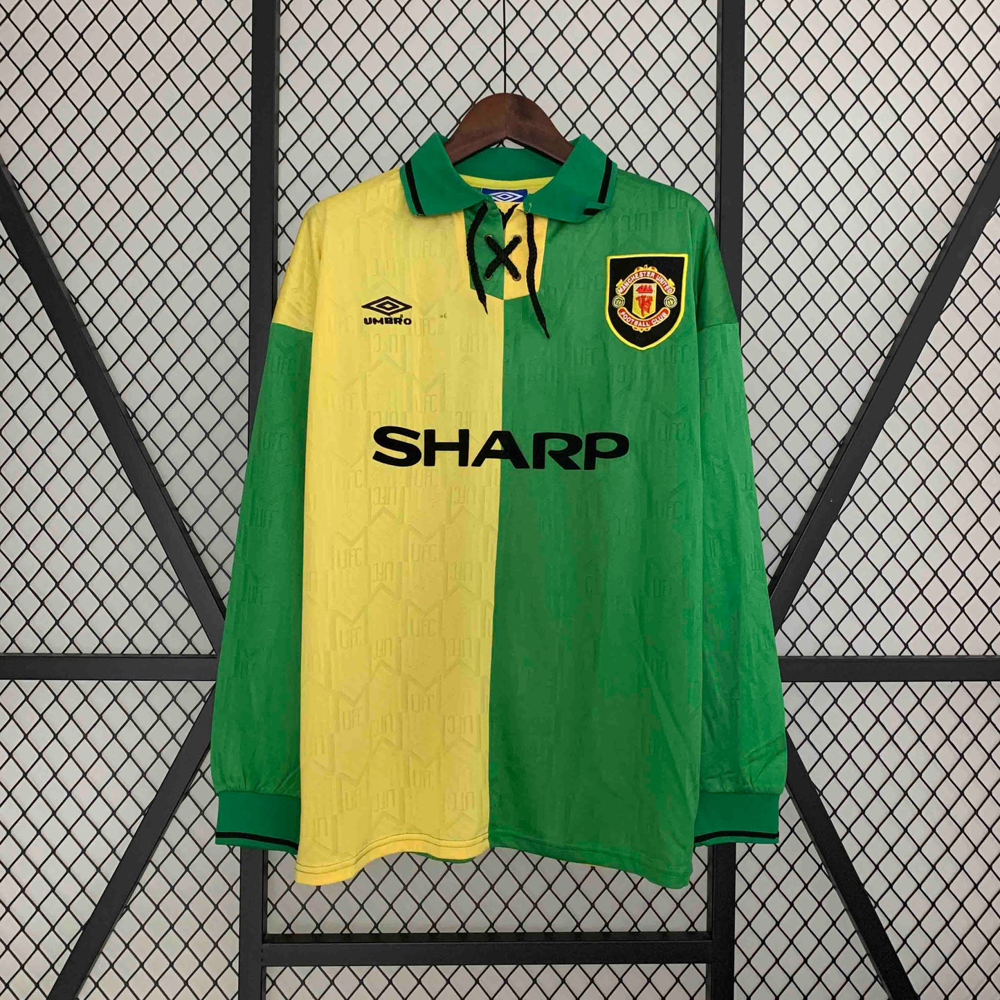 Camisola Manga Comprida M-United 1993-94 Alternativa