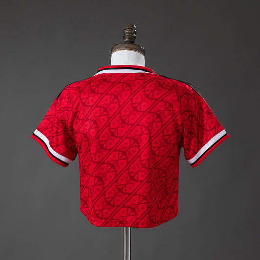 Crop Top Mulher CR Flamengo 2026-27 Alternativo Vermelho