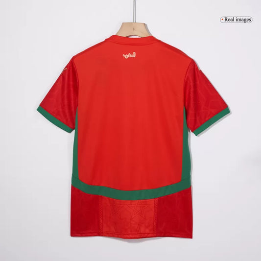 Camisola Marrocos 2024 Principal Versão Adepto