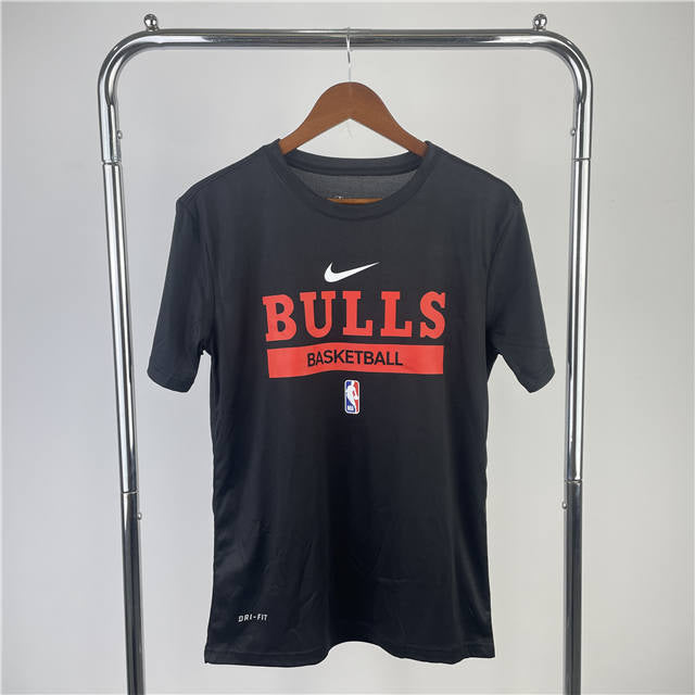 Tshirt NBA 2023 Chicago Bulls Dri-Fit Preta