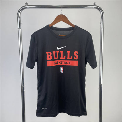 Tshirt NBA 2023 Chicago Bulls Dri-Fit Preta