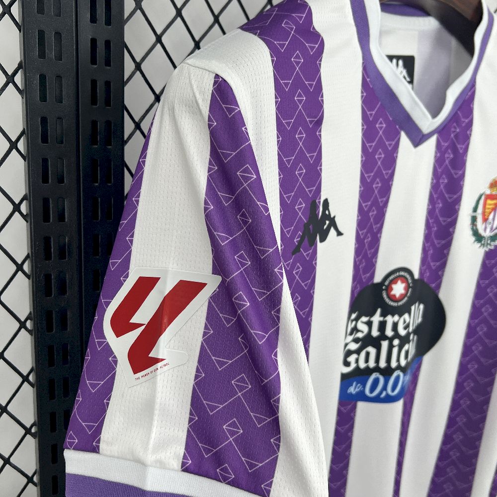 Camisola Real Valladolid CF 2025-26 Principal Versão Adepto