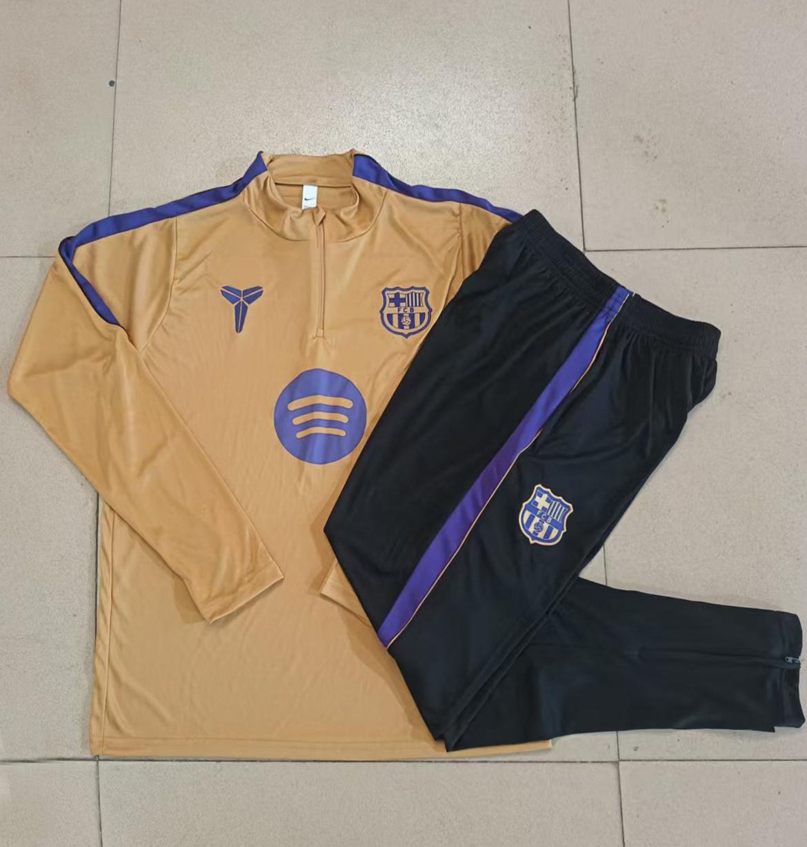Fato de Treino FC Barcelona 2026-27 - Camisola com Fecho