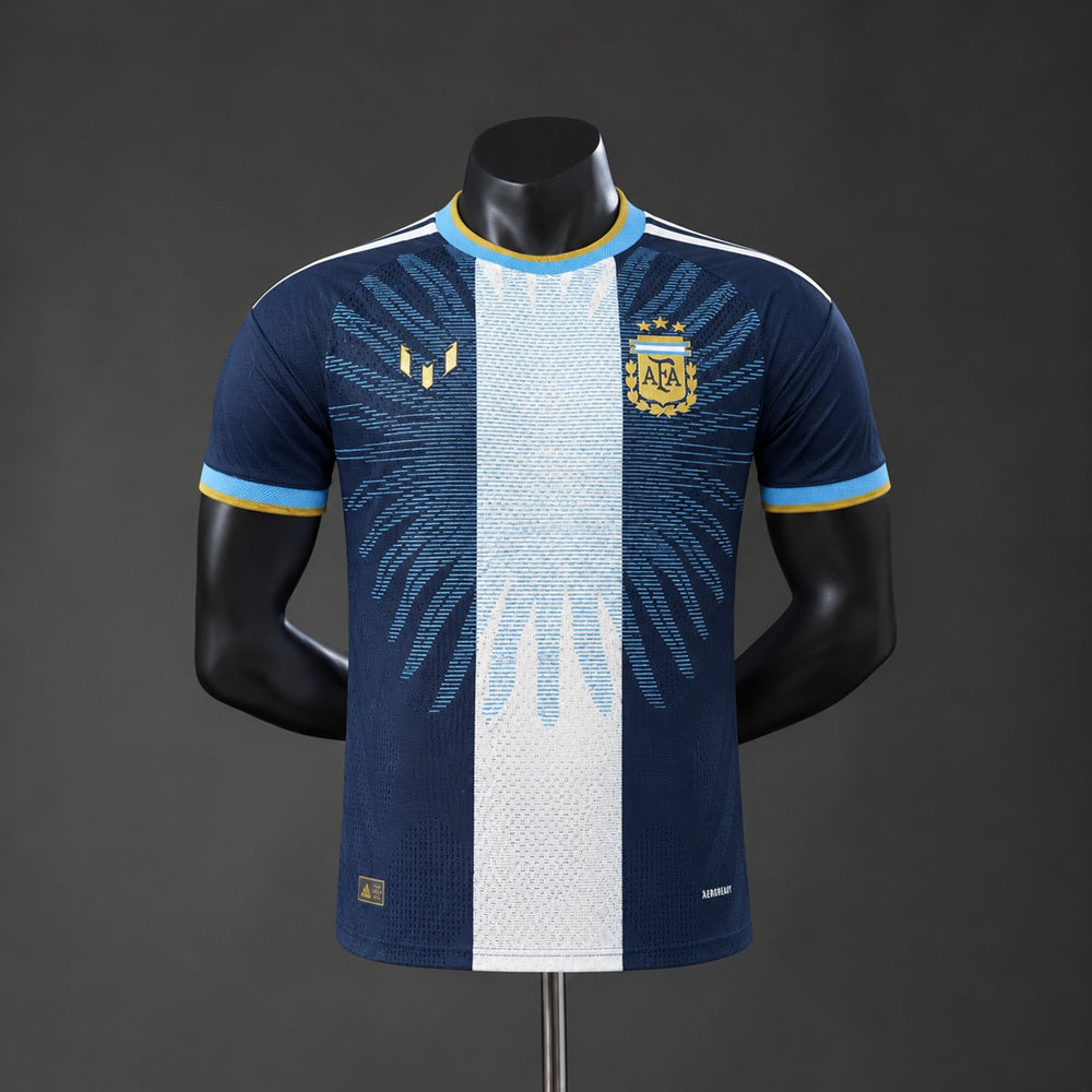 Camisola Argentina 2026 Edição Messi Tribute Versão Jogador