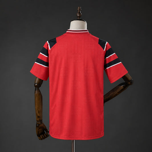 Camisola Bayer 04 Leverkusen 1996-97 Principal Versão Adepto