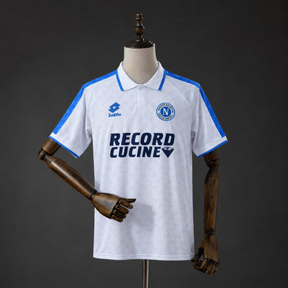 Camisola Napoles 1995-96 Alternativa Branca Versão Adepto