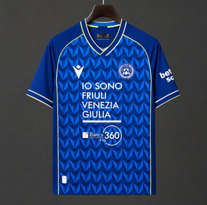 Camisola Udinese Calcio 2026-27 Alternativa Azul Versão Adepto