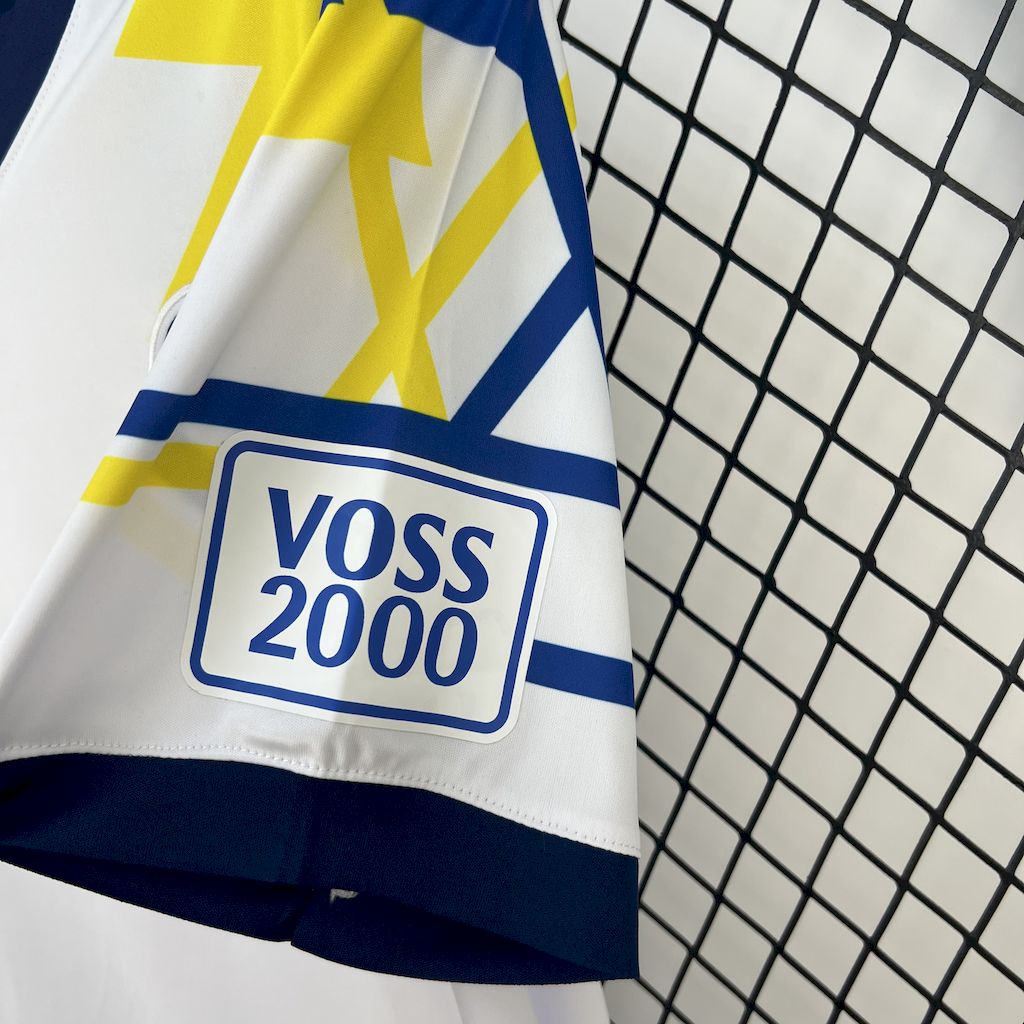Camisola CA Rosario Central 2025-26 Alternativa Branca Versão Adepto