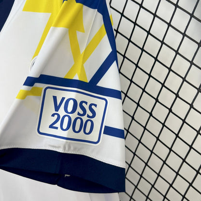 Camisola CA Rosario Central 2025-26 Alternativa Branca Versão Adepto