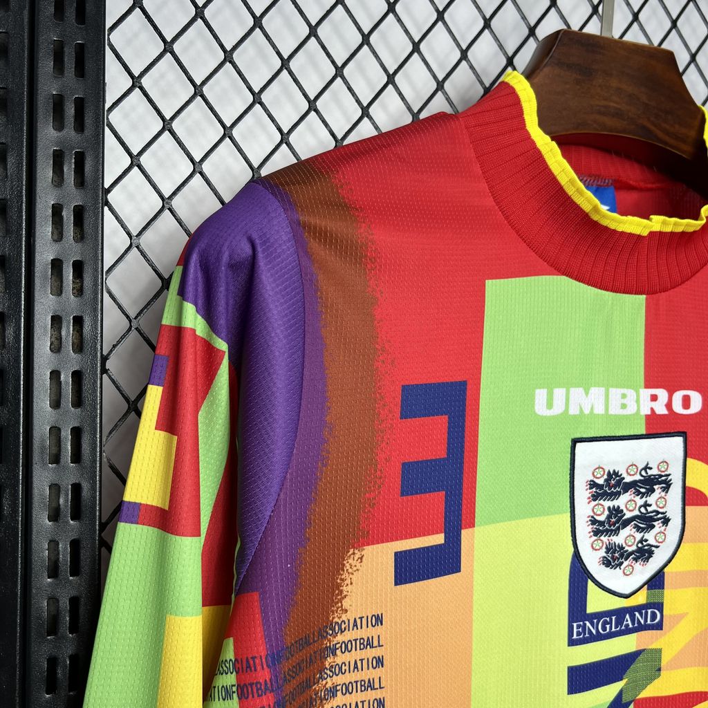 Camisola Manga Comprida Inglaterra 1996 Guarda-Redes