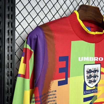 Camisola Manga Comprida Inglaterra 1996 Guarda-Redes