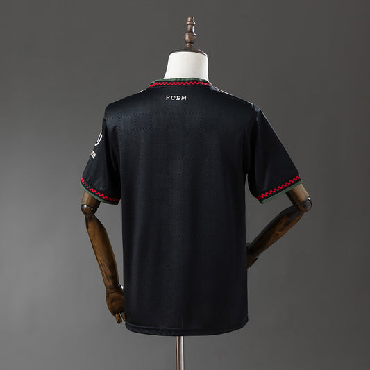 Camisola FC Bayern Munique 2025-26 Alternativa Preta Versão Adepto