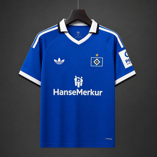 Camisola Hamburger SV 2026-27 Alternativa Azul Versão Adepto