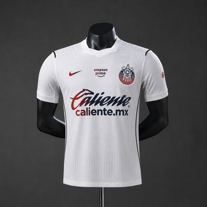 Camisola CD Chivas 2026-27 Alternativa Branca Versão Jogador