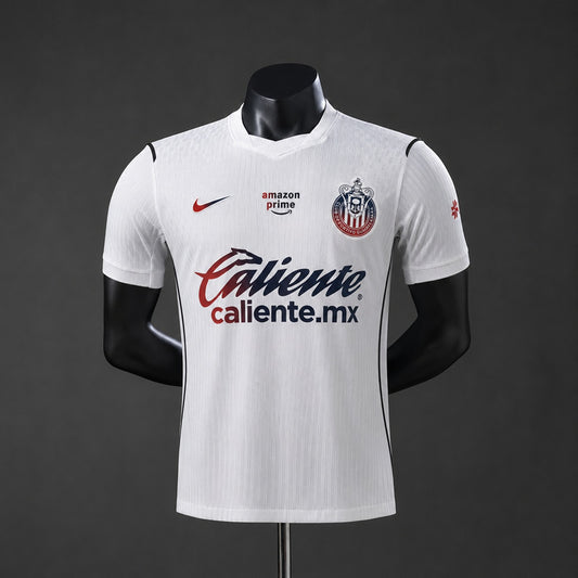 Camisola CD Chivas 2026-27 Alternativa Branca Versão Jogador