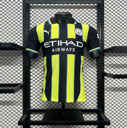 Camisola MCI 2024-25 Alternativa Amarela Versão Jogador