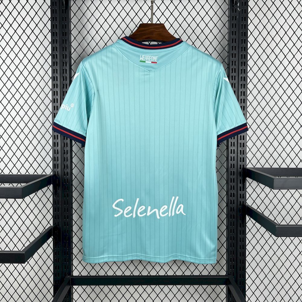 Camisola Bologna 2025-26 Alternativa Azul Versão Adepto