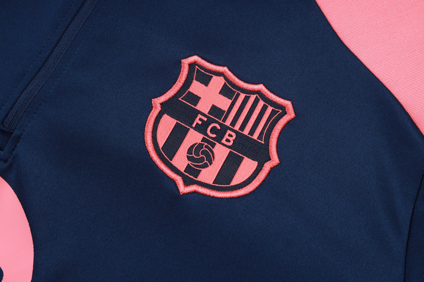 Fato de Treino FC Barcelona 2025-26 - Camisola com Fecho