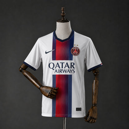 Camisola FC Paris Saint-Germain 2026-27 Alternativa Branca 2 Estrelas Versão Adepto