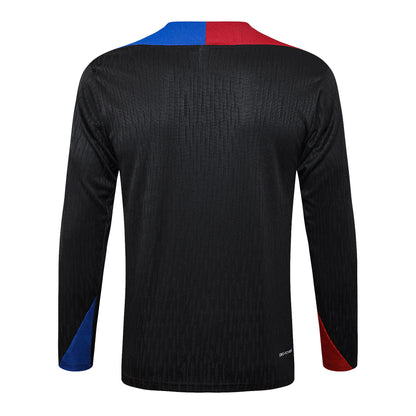 Fato de Treino FC Barcelona 2024-25 - Camisola com Fecho