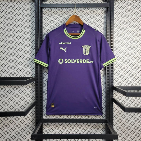 Camisola SC Braga 2025-26 Alternativa Azul Versão Adepto