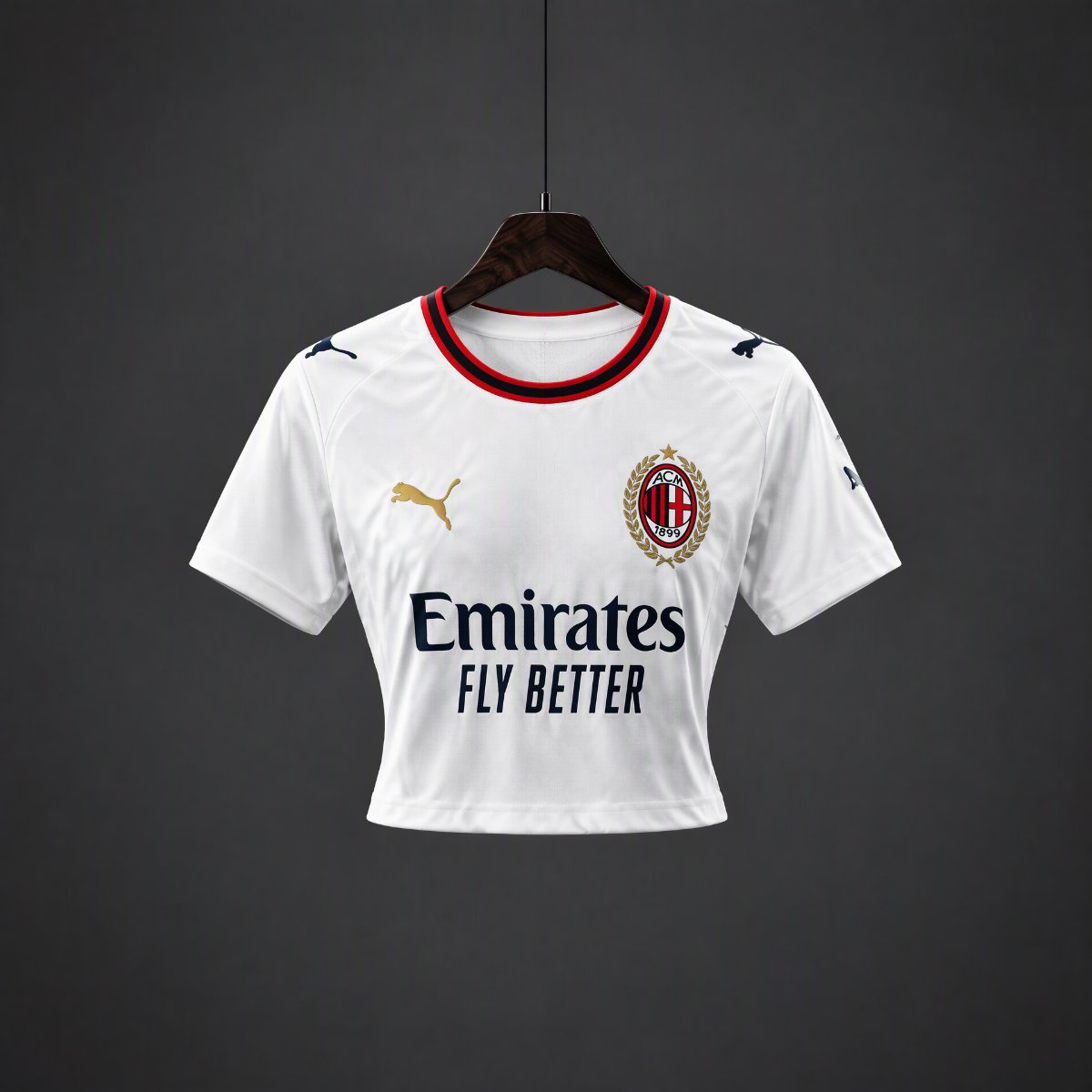 Top Crop AC Milan 2026-27 Alternativo Branco