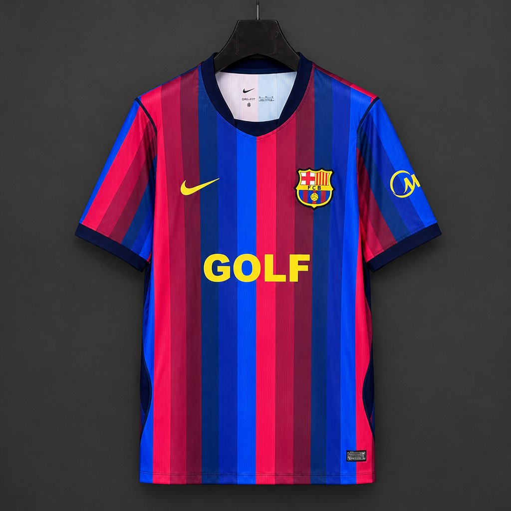 Camisola FC Barcelona 2026-27 Edição Golf Wang Versão Adepto