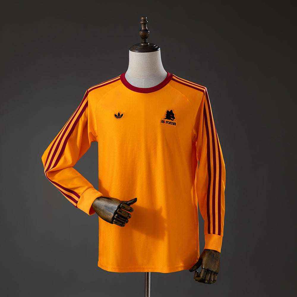 Camisola Manga Comprida AS Roma 2026-27 Terrace Icons Versão Adepto