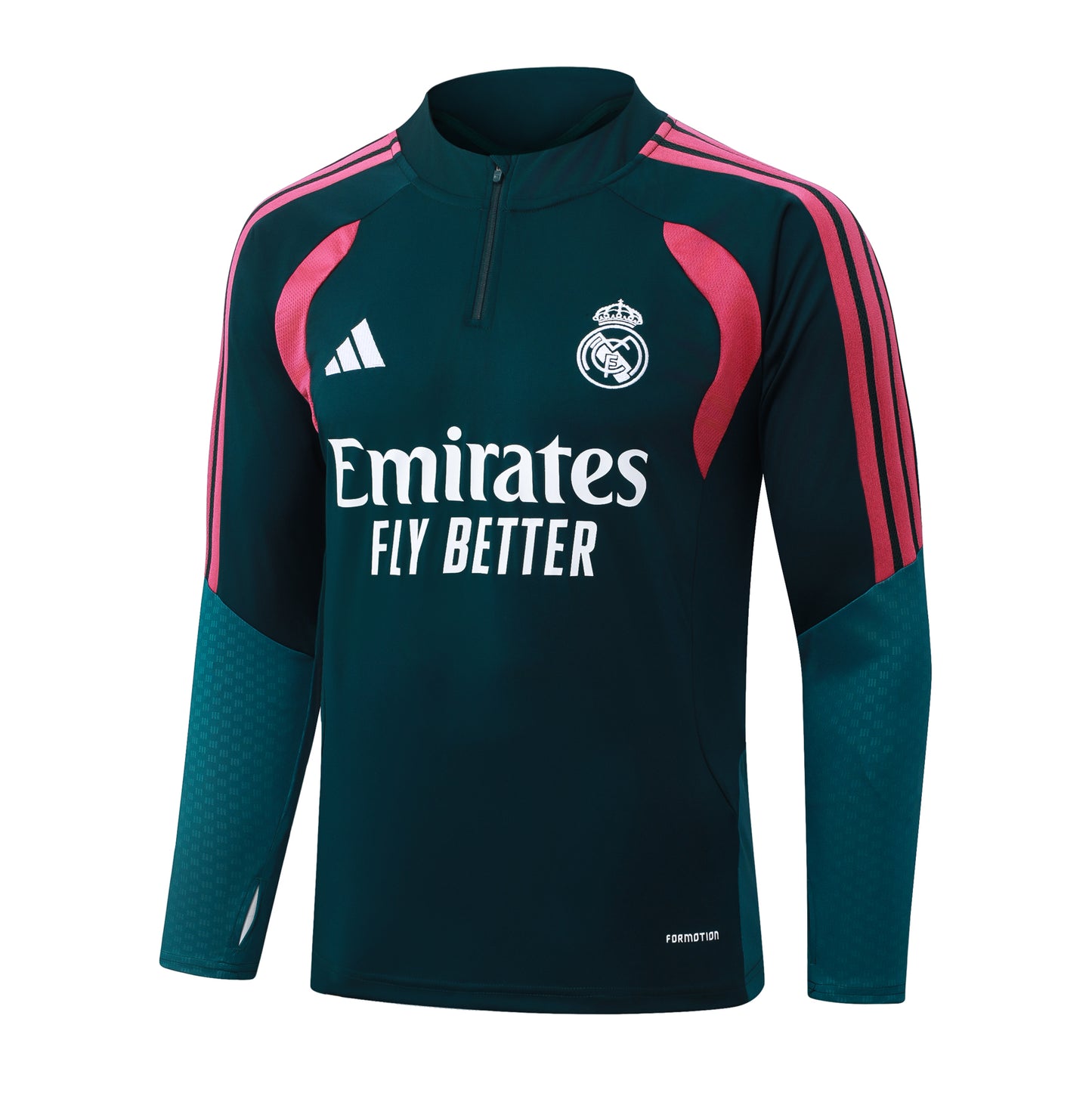 Fato de Treino Real Madrid CF 2026-27 - Camisola com Fecho