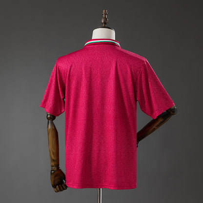 Camisola Deportivo Alaves 2002-03 Alternativa Vermelha Versão Adepto