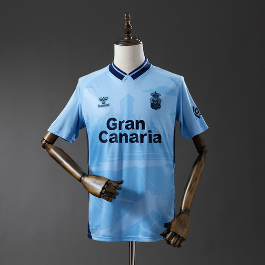 Camisola UD Las Palmas 2025-26 Alternativa Azul Versão Adepto