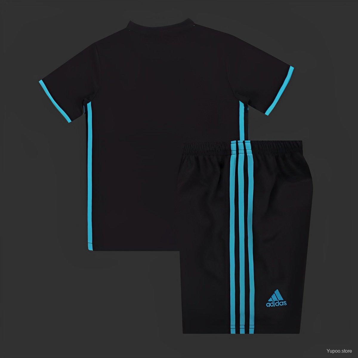 Kit Criança Real Madrid 2017-18 Alternativo