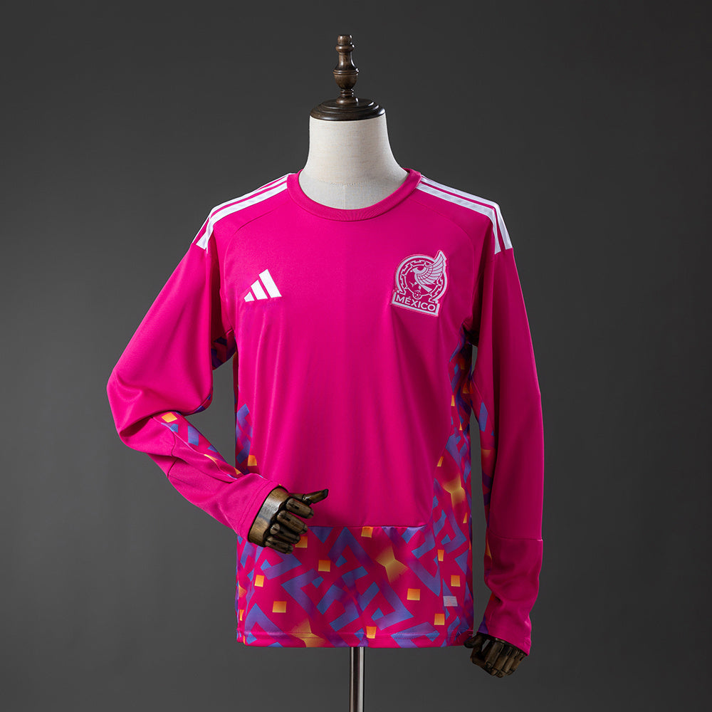 Camisola Manga Comprida Mexico 2026 Guarda-Redes Versão Adepto