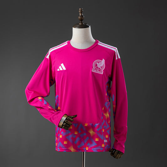 Camisola Manga Comprida Mexico 2026 Guarda-Redes Versão Adepto