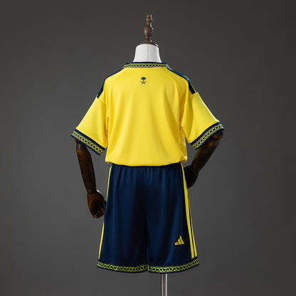 Kit Criança Al-Nassr FC 2026-27 Principal Anterior