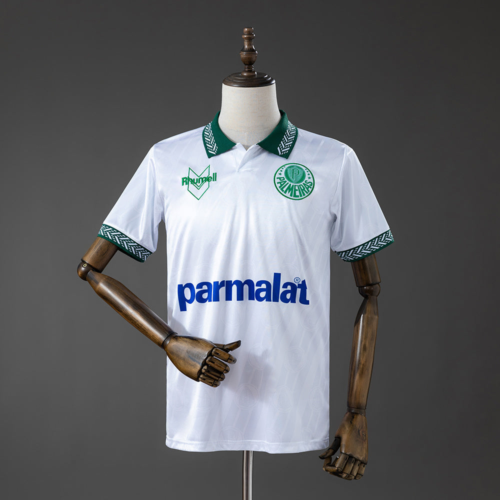Camisola SE Palmeiras 1994-95 Alternativa Branca Versão Adepto