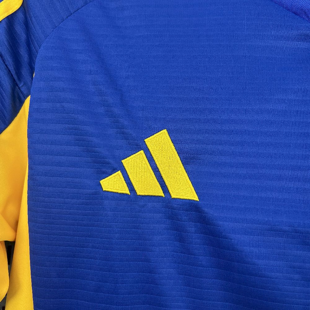 Camisola Leeds-U 2025-26 Alternativa Azul Versão Adepto