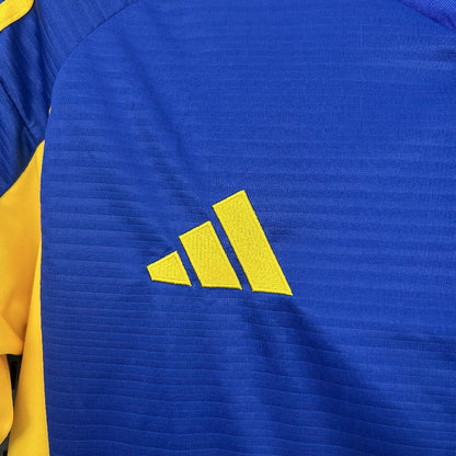 Camisola Leeds-U 2025-26 Alternativa Azul Versão Adepto
