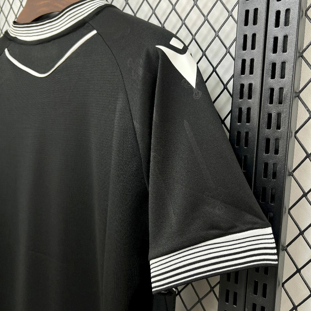 Camisola Burgos CF 2025-26 Alternativa Preta Versão Adepto