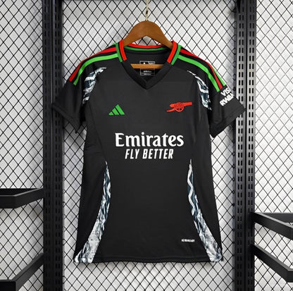 Camisola ARS 2024-25 Alternativa Preta Versão Mulher