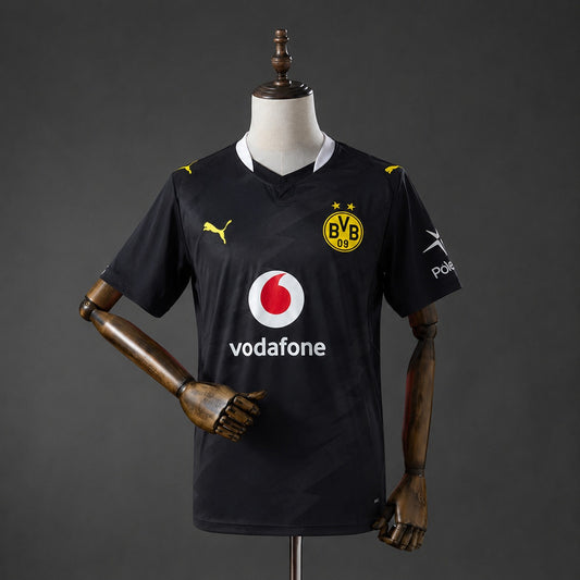 Camisola Borussia Dortmund 2026-27 Alternativa Preta Versão Adepto