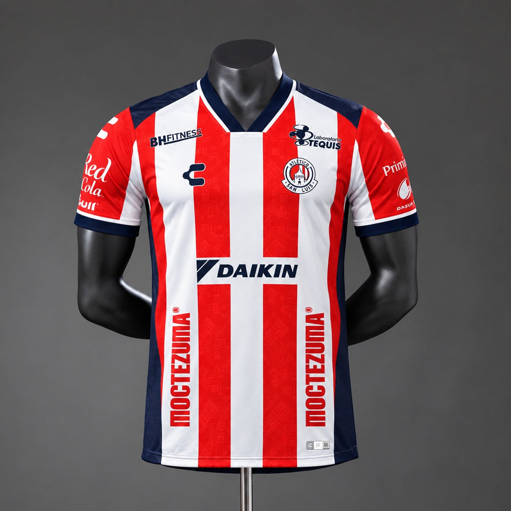 Camisola Atletico San Luis 2026-27 Principal Versão Jogador