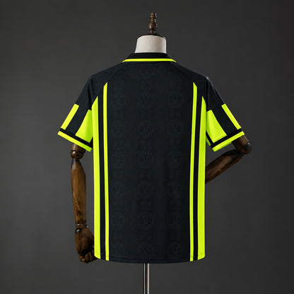 Camisola Borussia Dortmund 1996-97 Alternativa Preta Versão Adepto