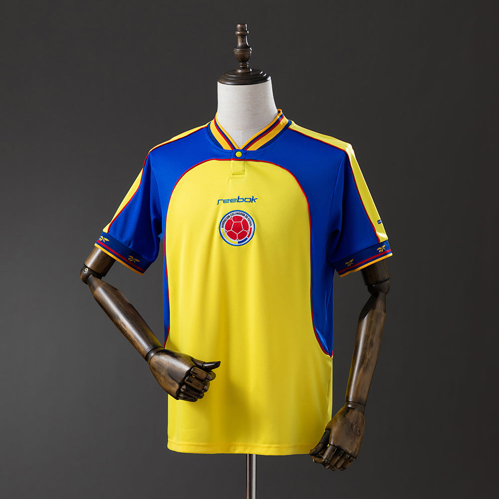 Camisola Colombia 2001 Principal Versão Adepto