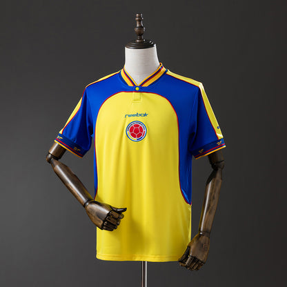 Camisola Colombia 2001 Principal Versão Adepto