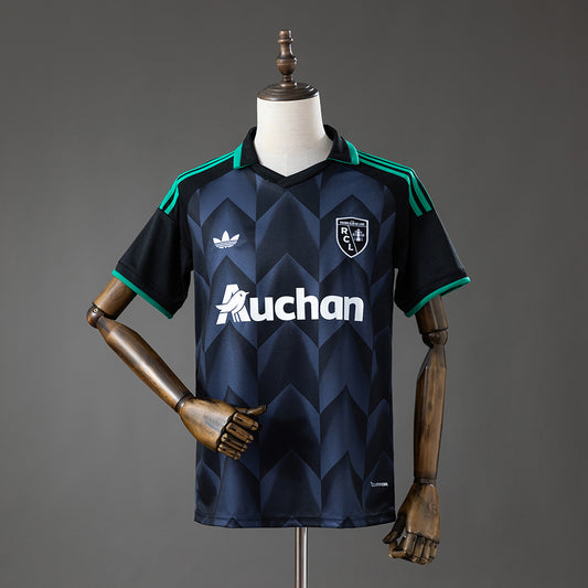 Camisola Lens 2026-27 Alternativa Preta Versão Adepto