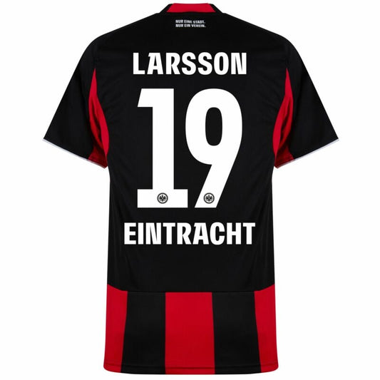 Camisola SG Eintracht Frankfurt 2025-26 Principal Versão Adepto LARSSON #19
