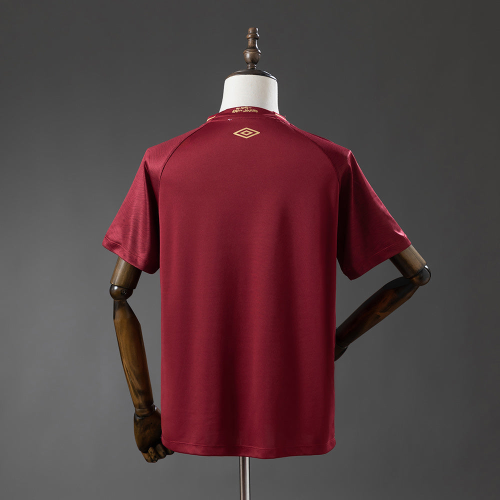 Camisola Fluminense FC 2025-26 Alternativa Vermelha Versão Adepto