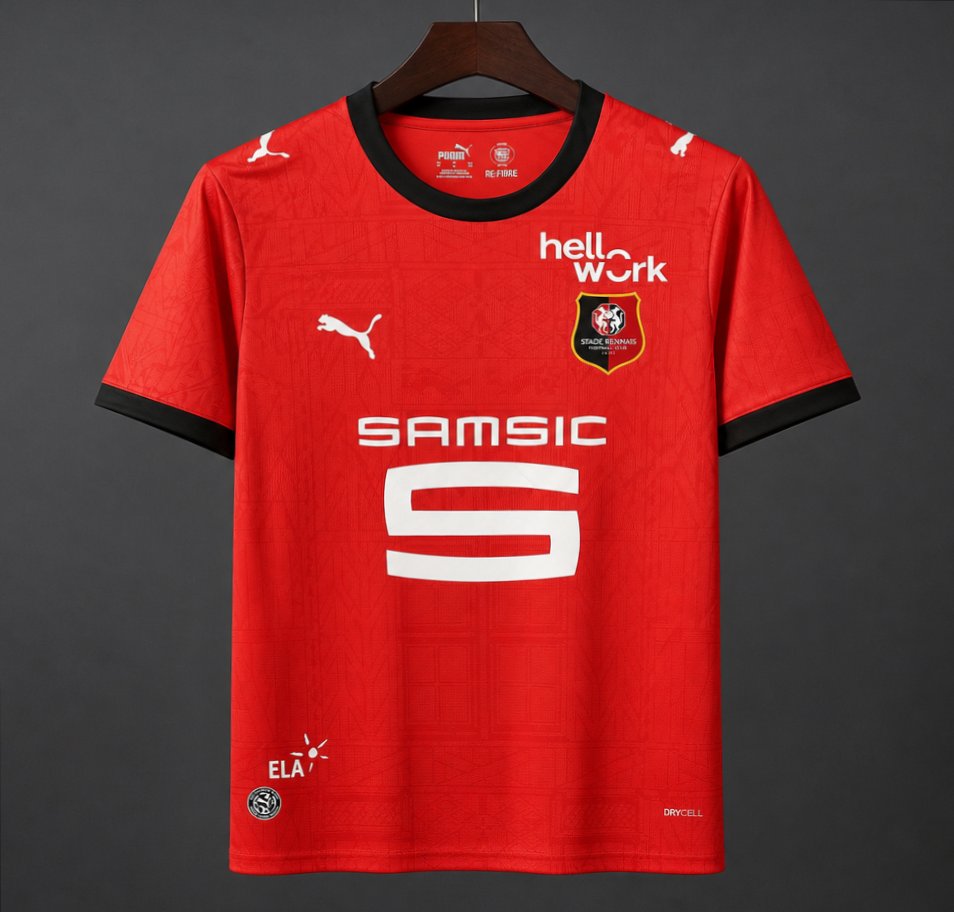 Camisola Stade Rennais FC 2026-27 Principal Versão Adepto